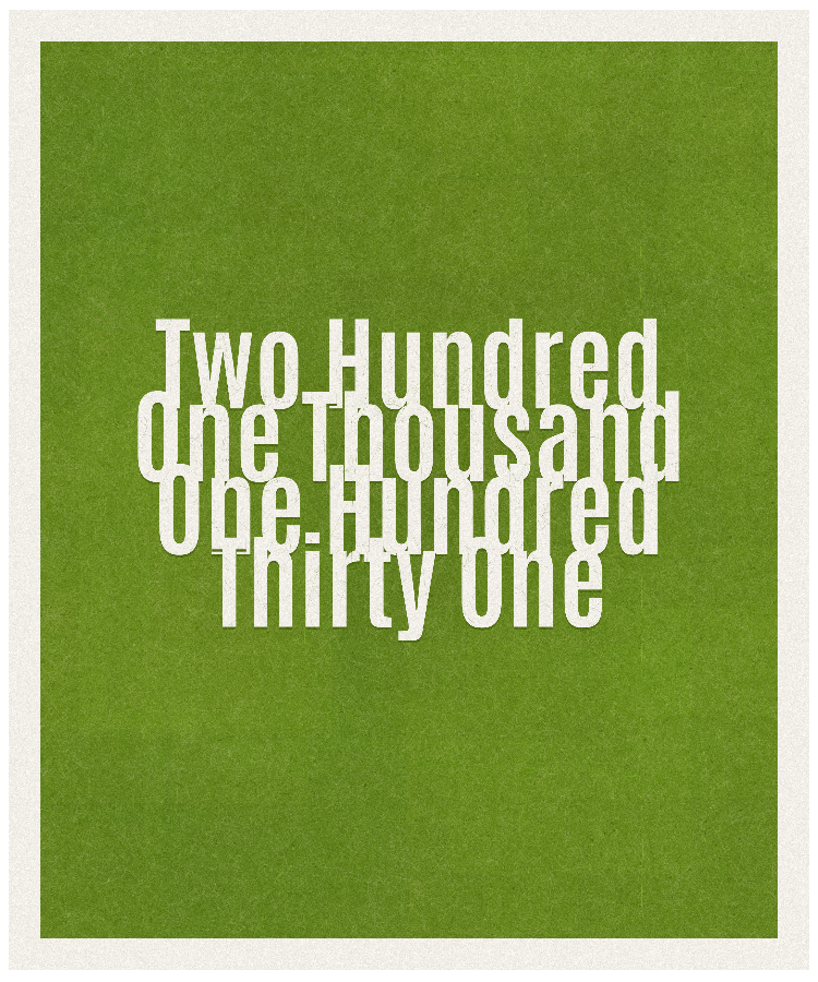 Count #201131