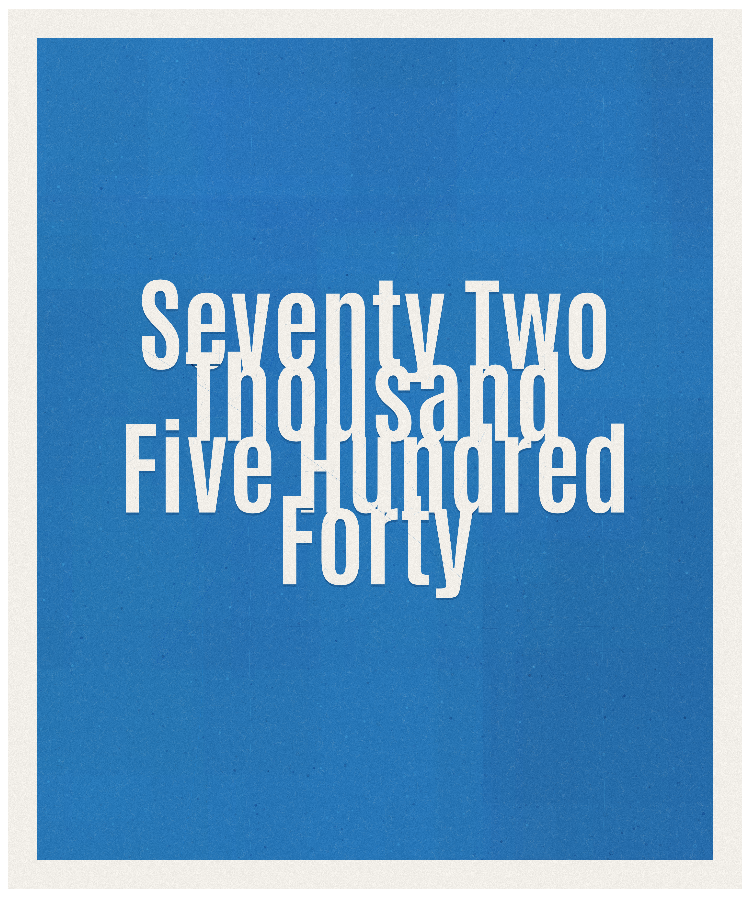Count #72540