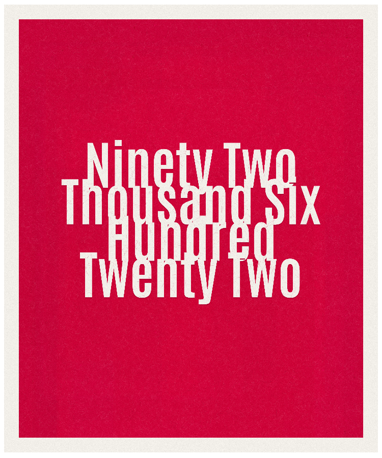 Count #92622