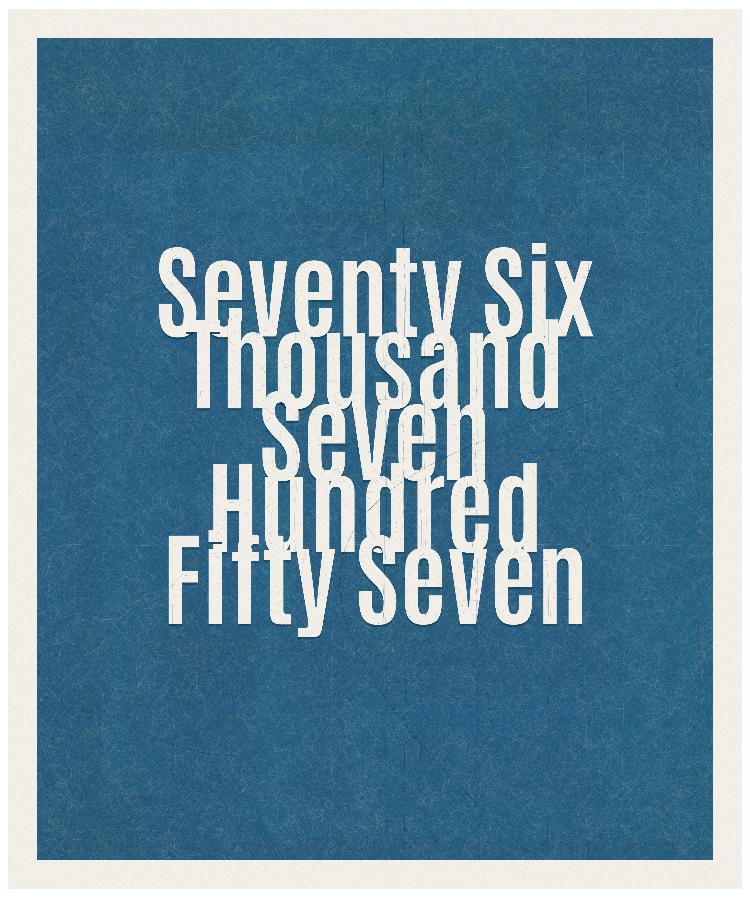 Count #76757