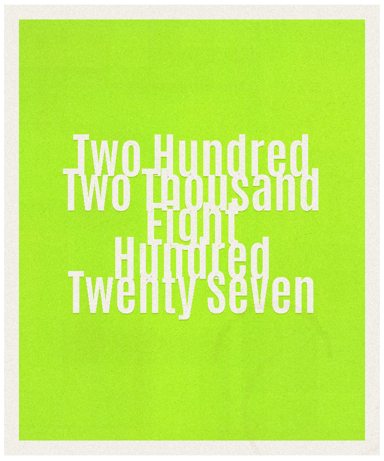 Count #202827