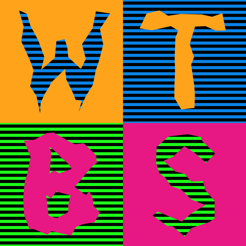 Waiting To Be Signed Logo with Wobbles #131