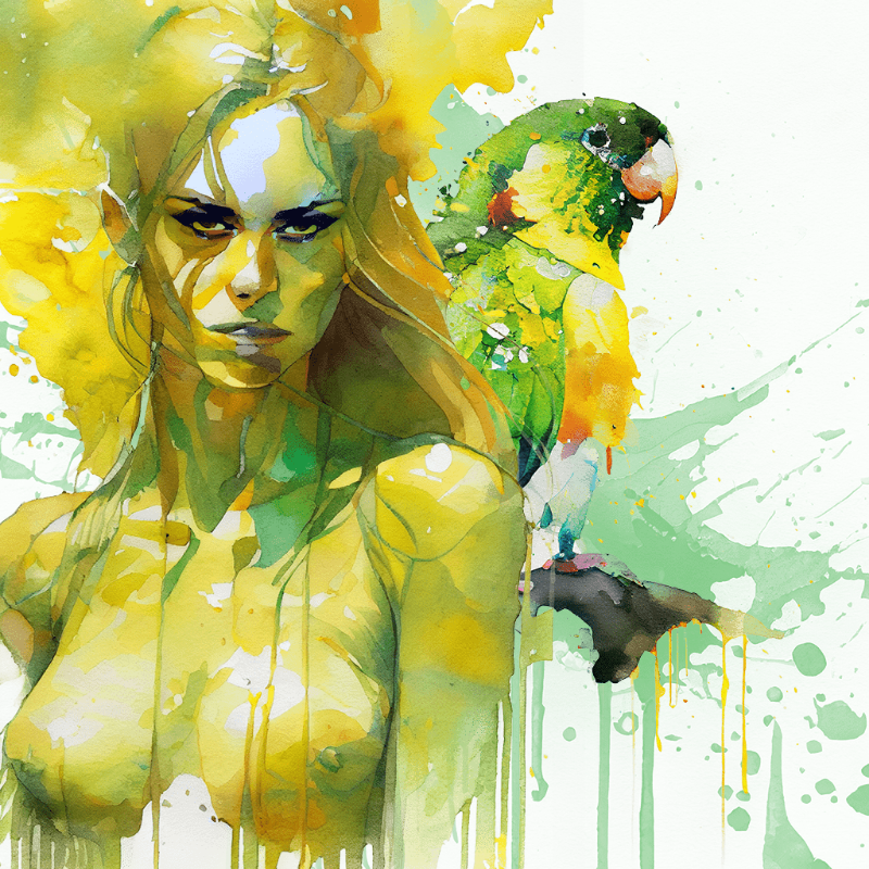 Artemis and Parrot #5
