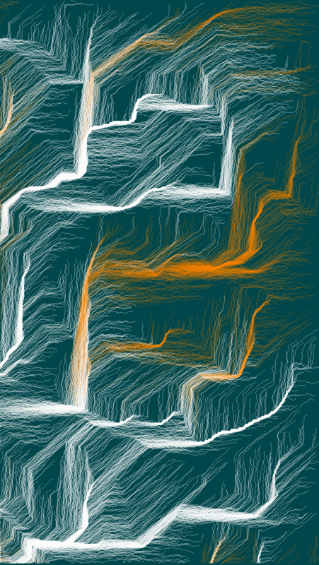 Algoscapes | Rock-face #362