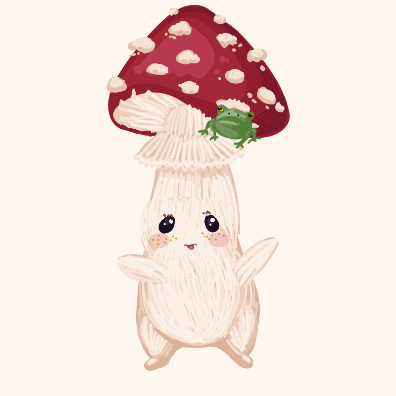 Cute Mushrooms Forest Guys #72