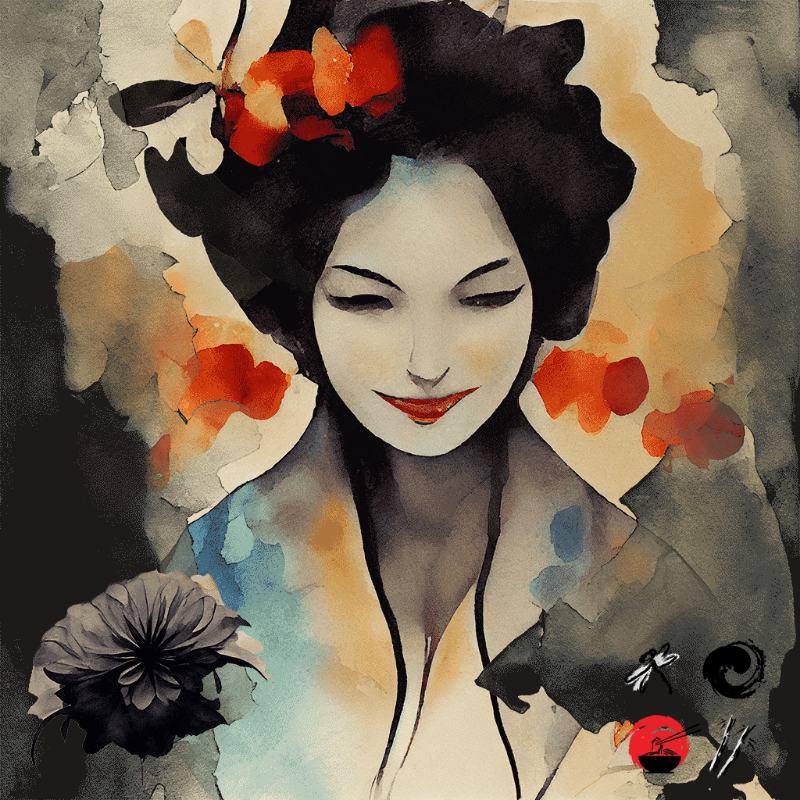 calm geisha #6