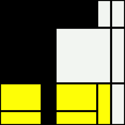 Mondrian Ticket  #5