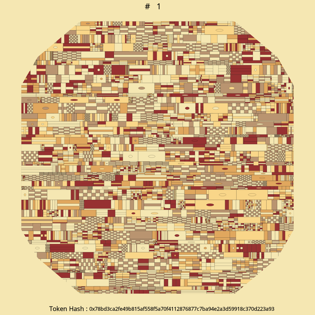 Abstracte Raster:The last piece #1