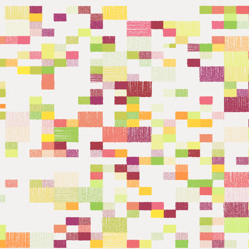 Composition #3 Patchwork Quilt #166
