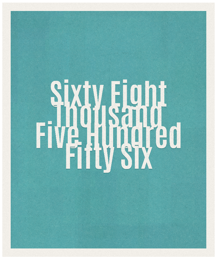 Count #68556