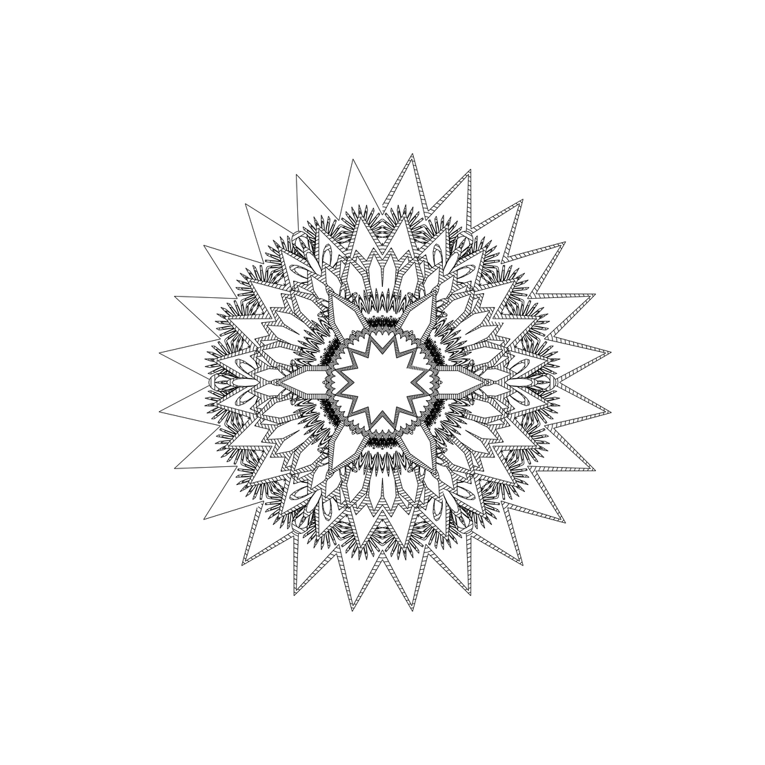 LL21 Mandala #129