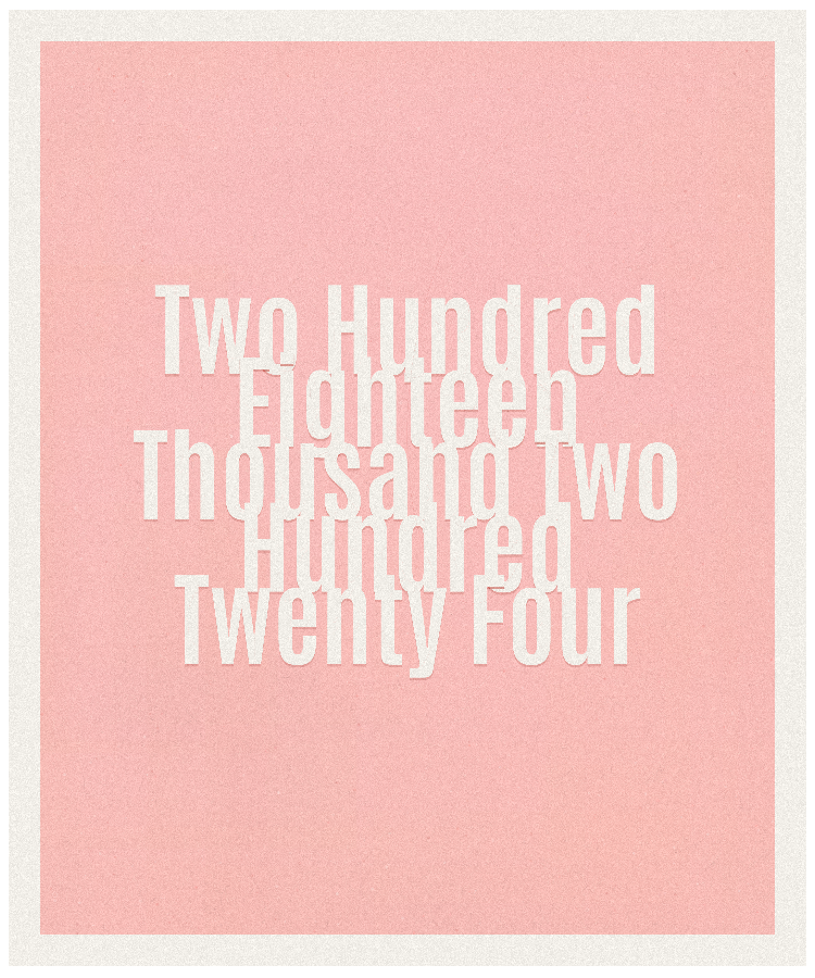 Count #218224