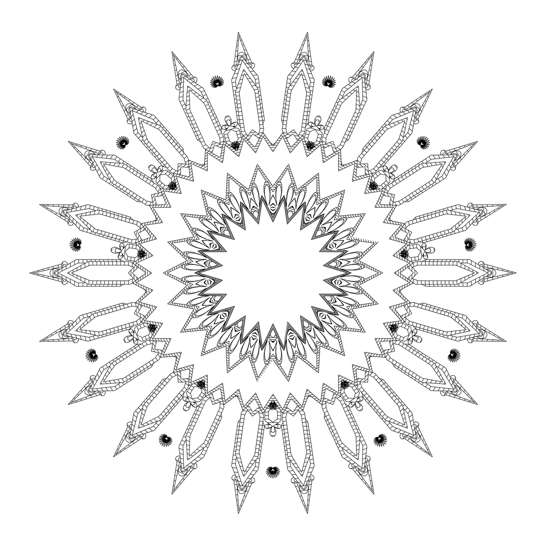 LL21 Mandala #966