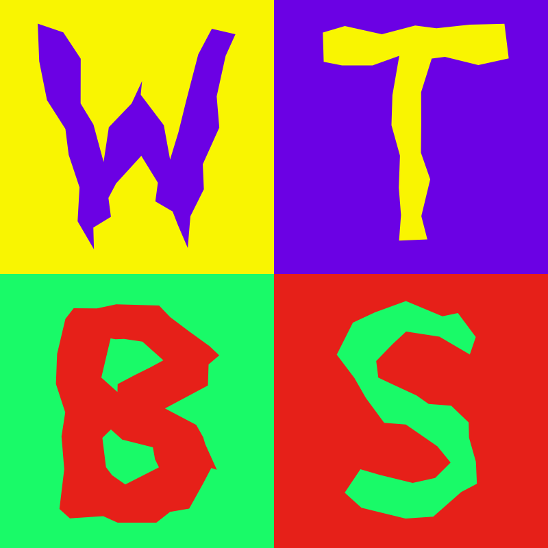 Waiting To Be Signed Logo with Wobbles #98