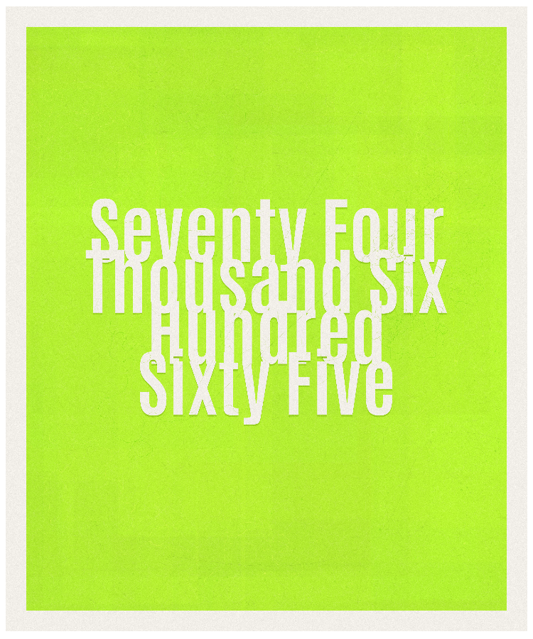 Count #74665