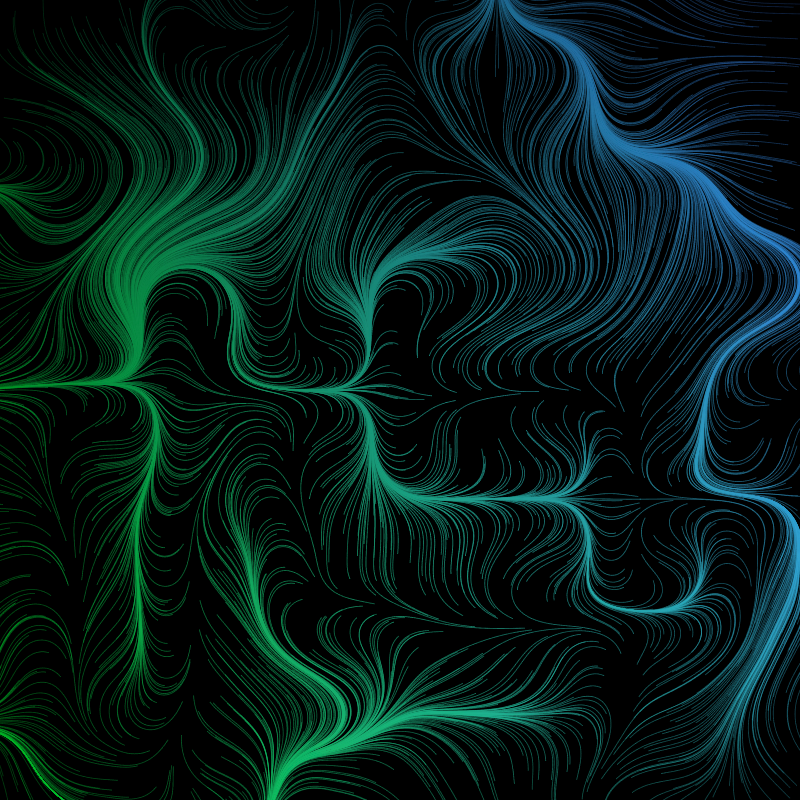 Colored flows 1 #1