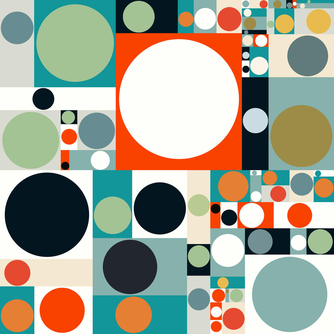 An Increasing Series Of Dots #70