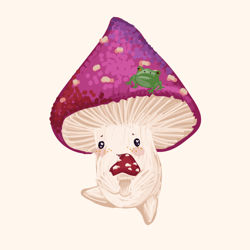 Cute Mushrooms Forest Guys #48