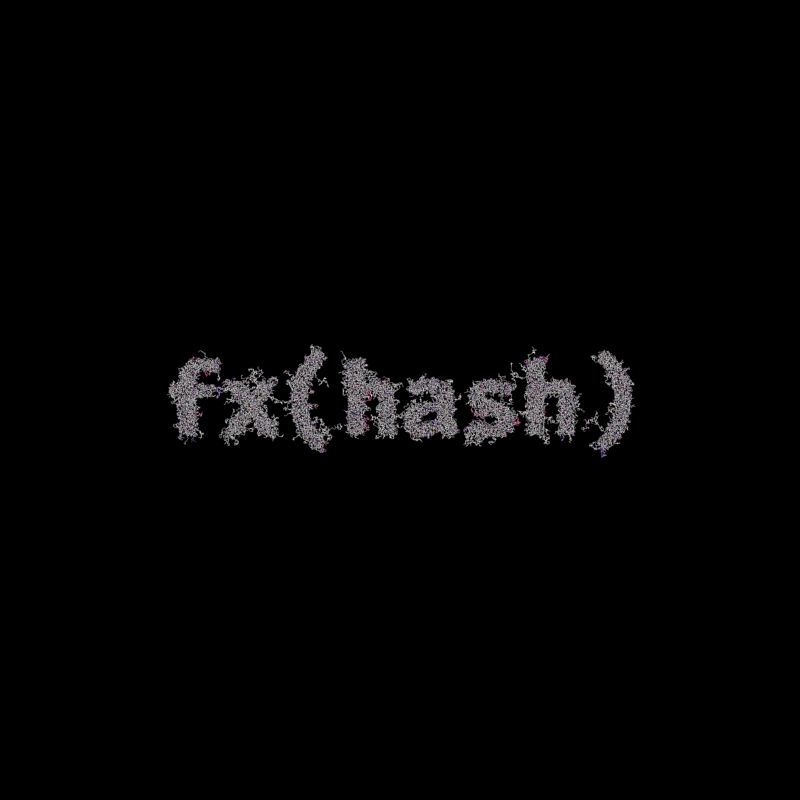 FXHASH Logo with Features #15