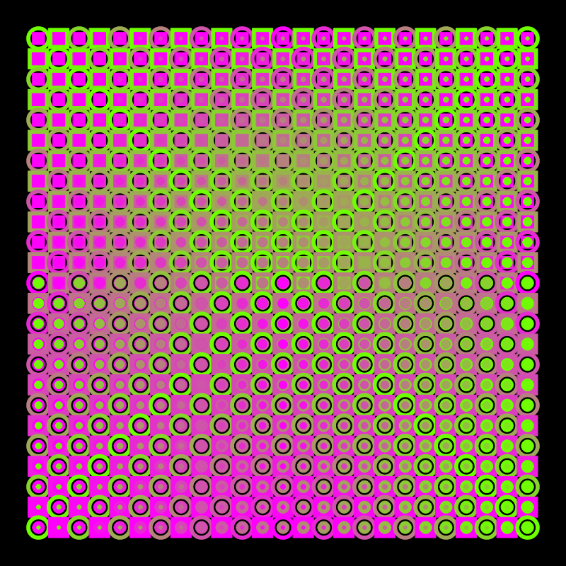 Hyper-Vasarely #6