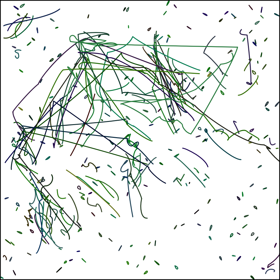 Circle Chasers; 2002/2020; Params #87