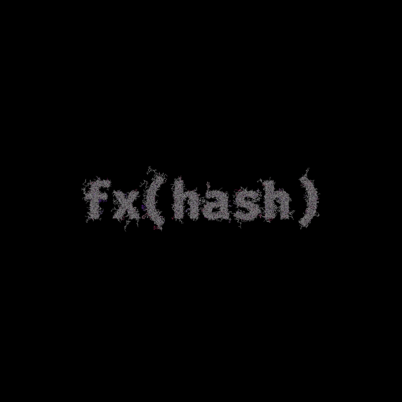 FXHASH Generative Logo #285