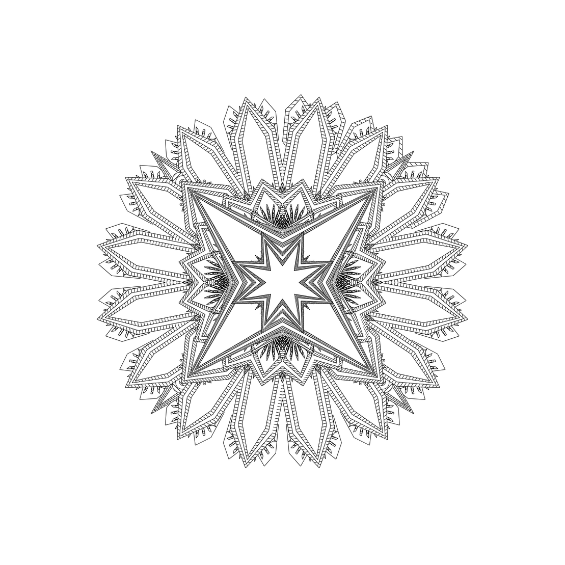 LL21 Mandala #208