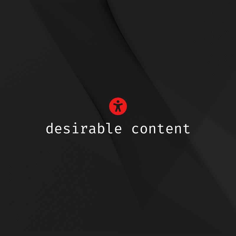 desirable content #76