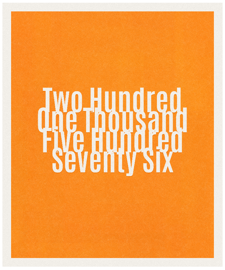 Count #201576