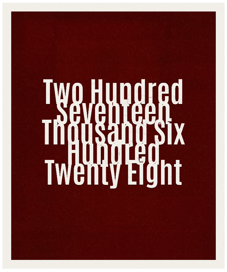 Count #217628