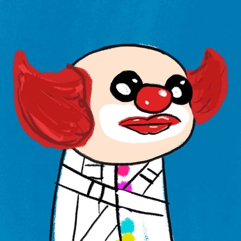 Peculiar clown #106