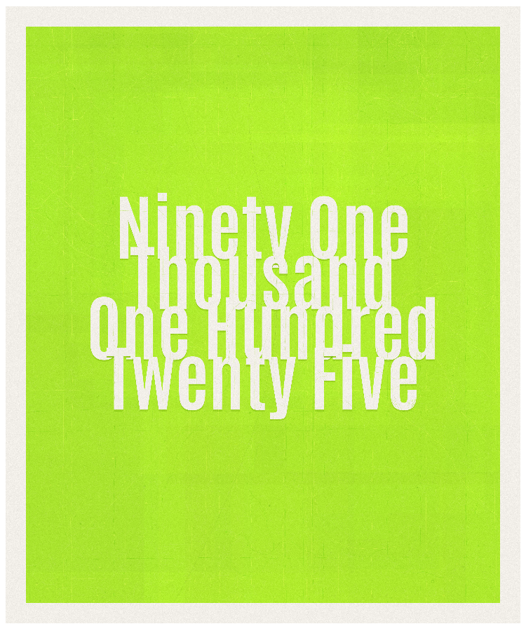 Count #91125