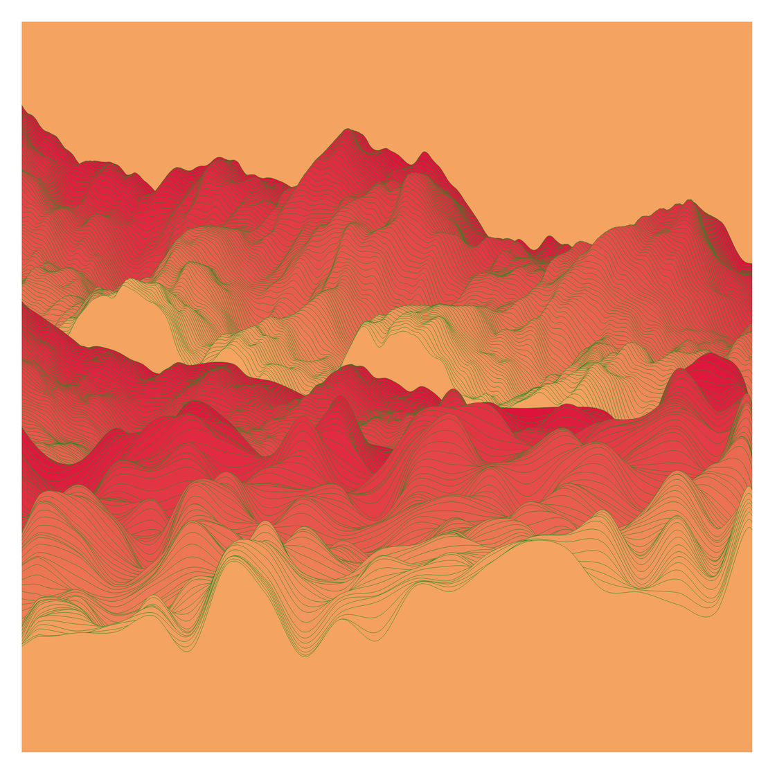 Random mountain generative 7.0 #6