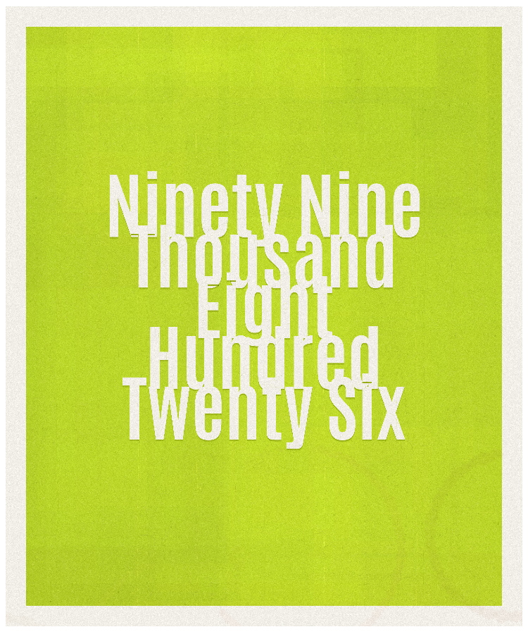 Count #99826