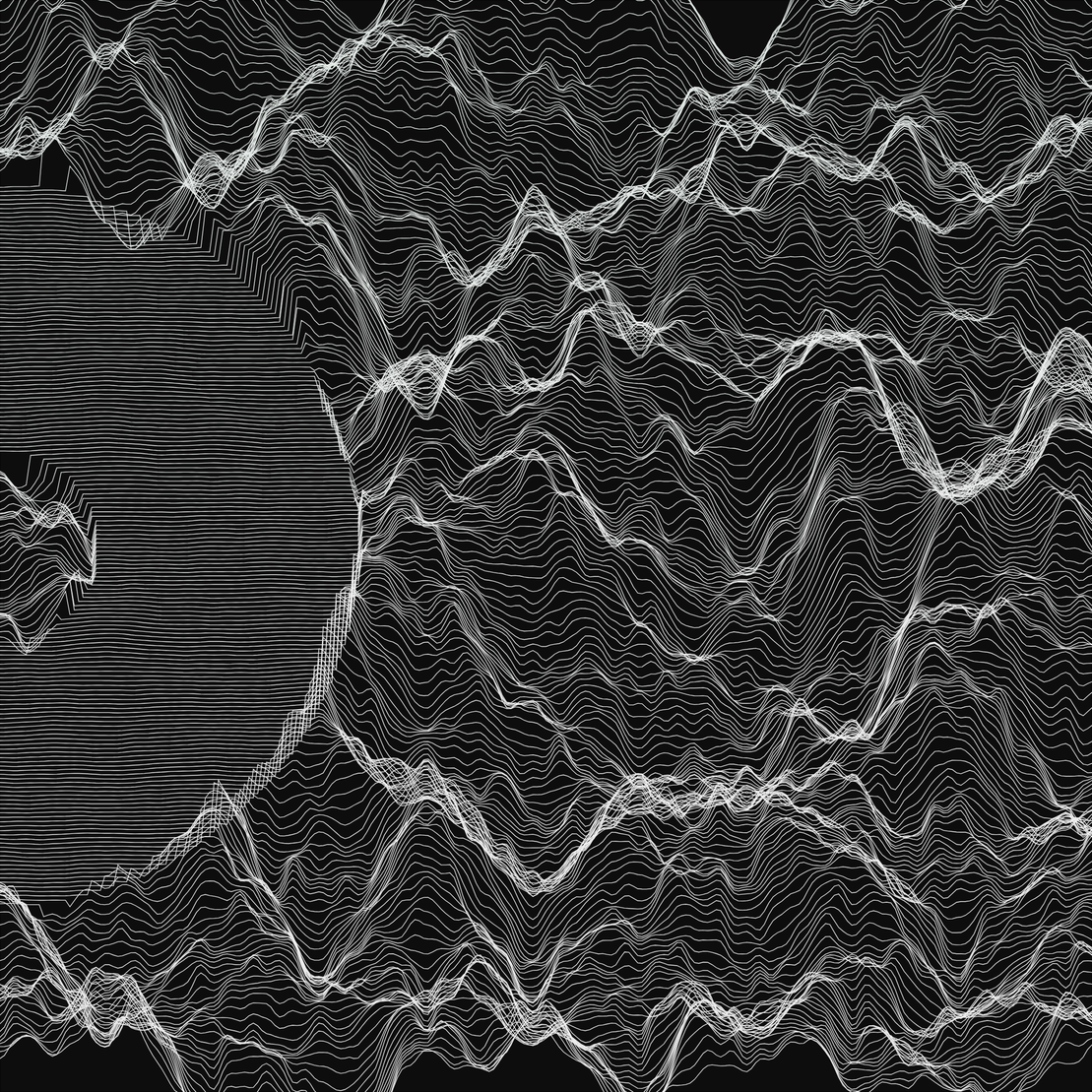 Waves Circle (For Plotter) #1