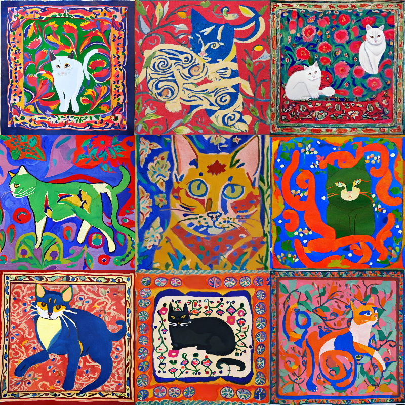 99 Patchworks of 9 Lives #40