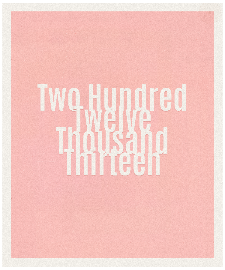 Count #212013