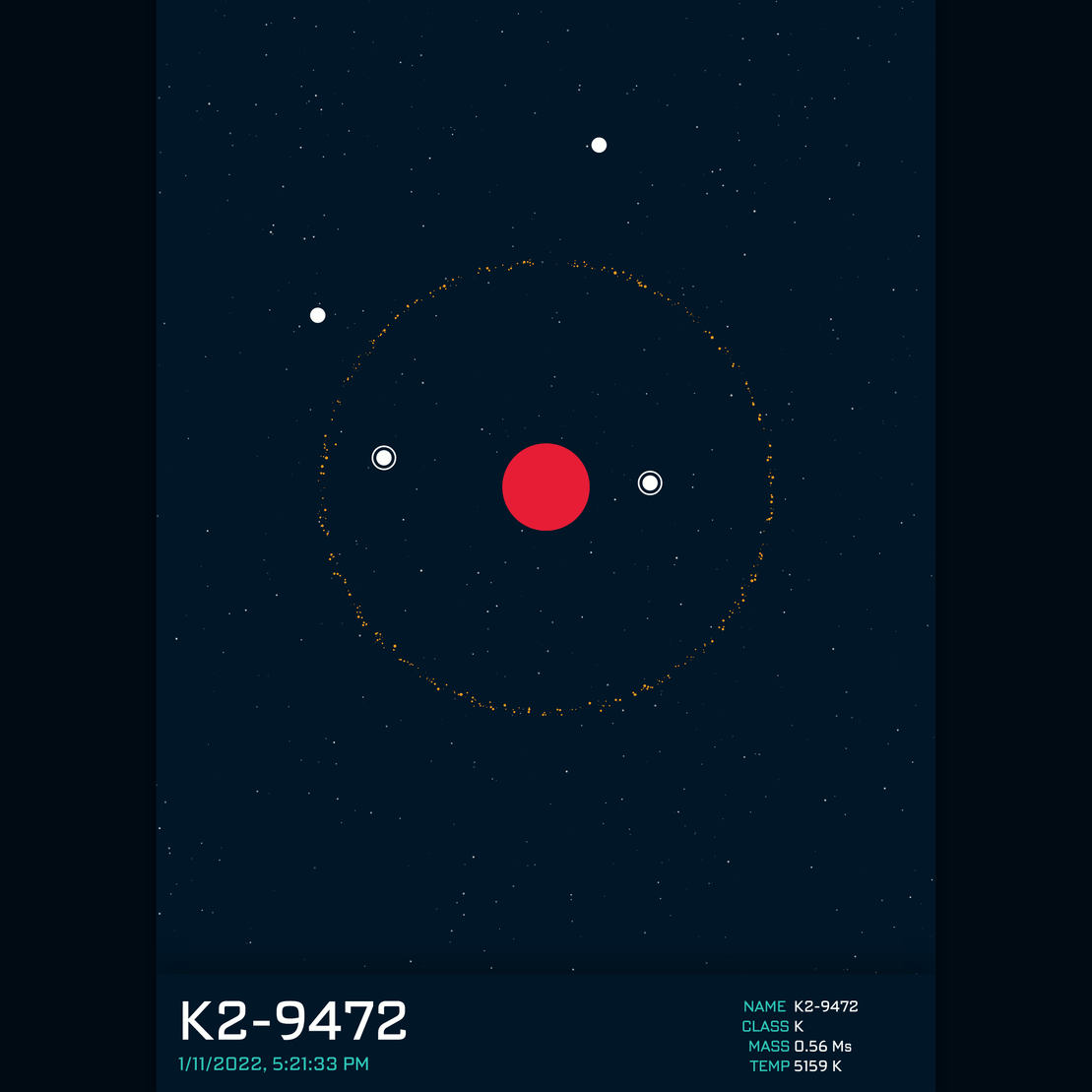 PLANETARY SYSTEM #79