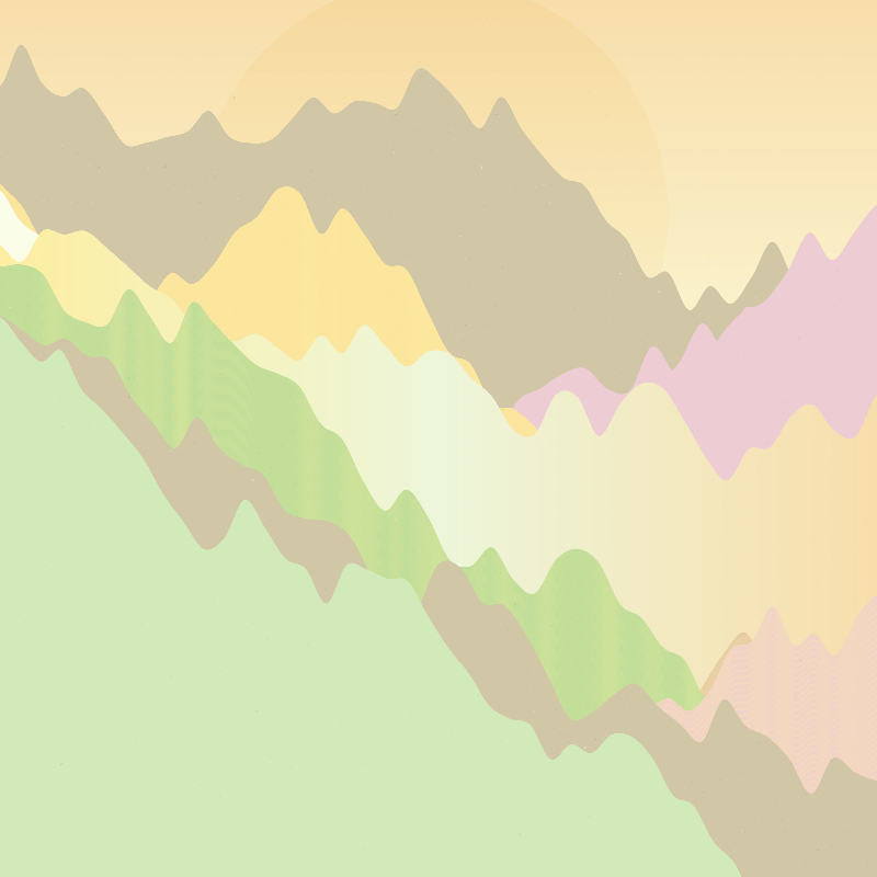 Rolling Hills at Sundown #12