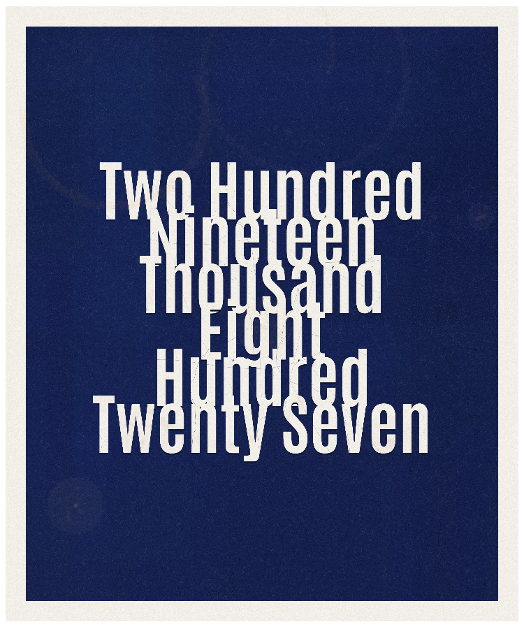 Count #219827