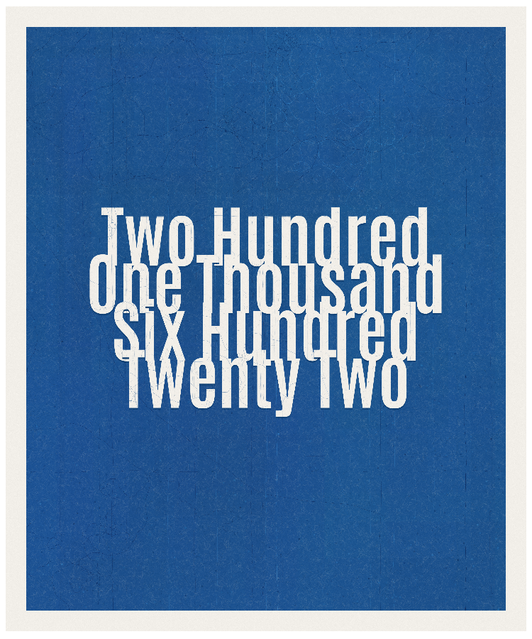Count #201622