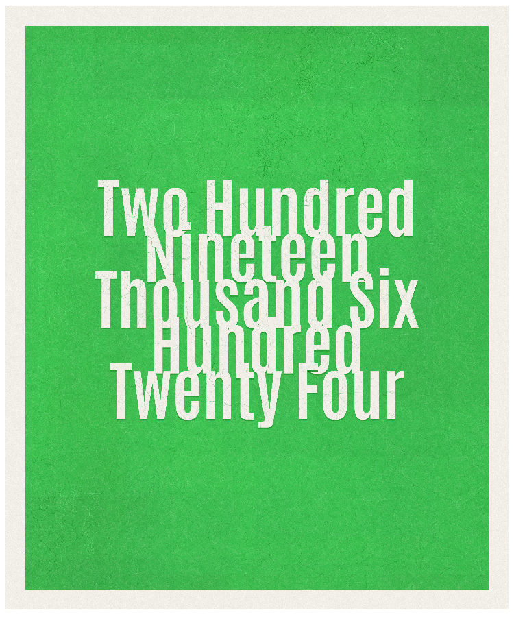 Count #219624