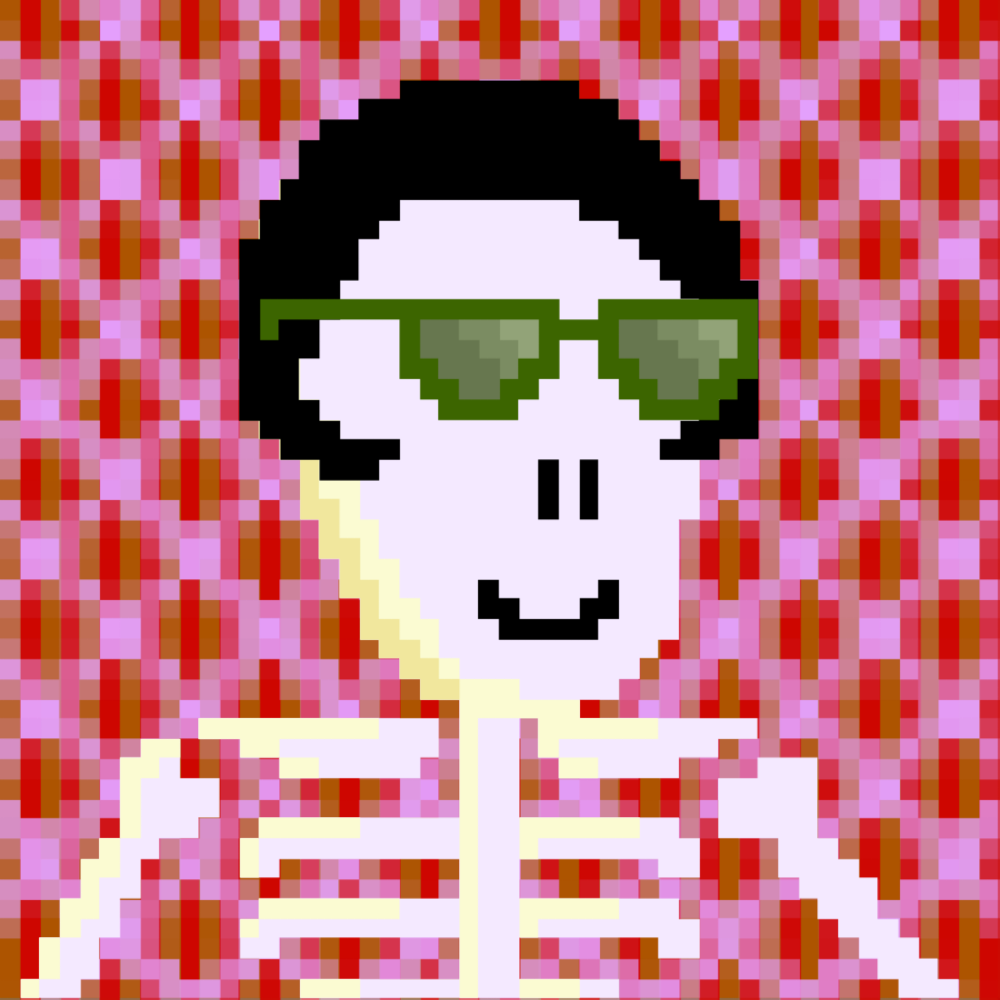 PIXEL SKULLETTI 1 #317