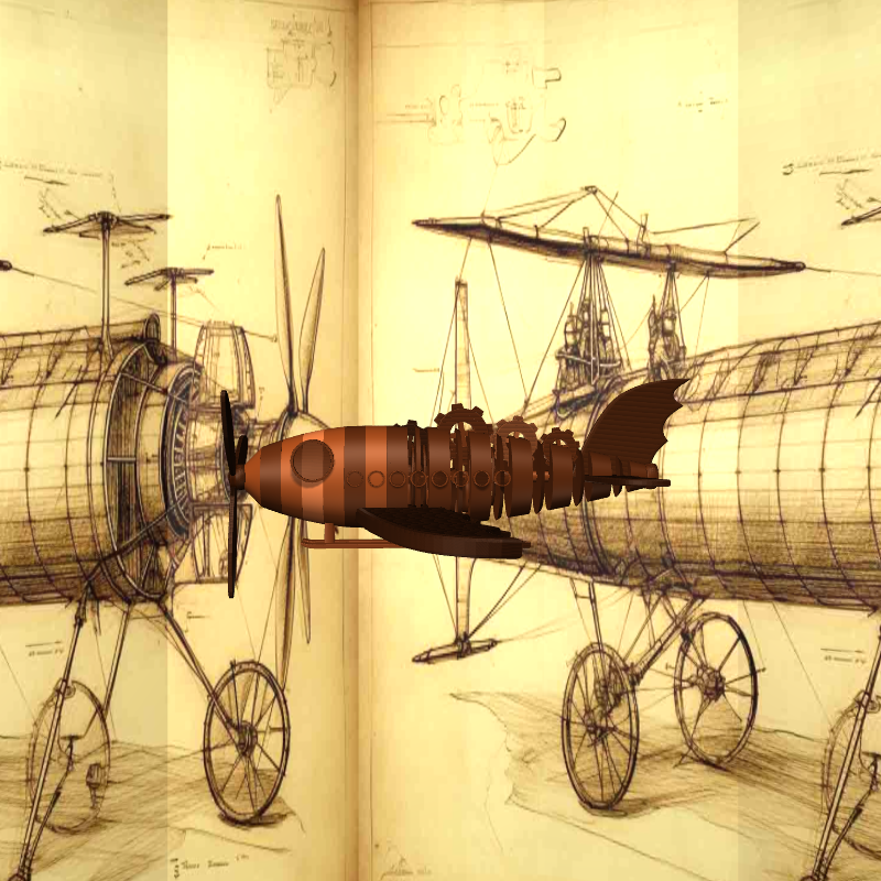 DAVINCI Flying Object #4