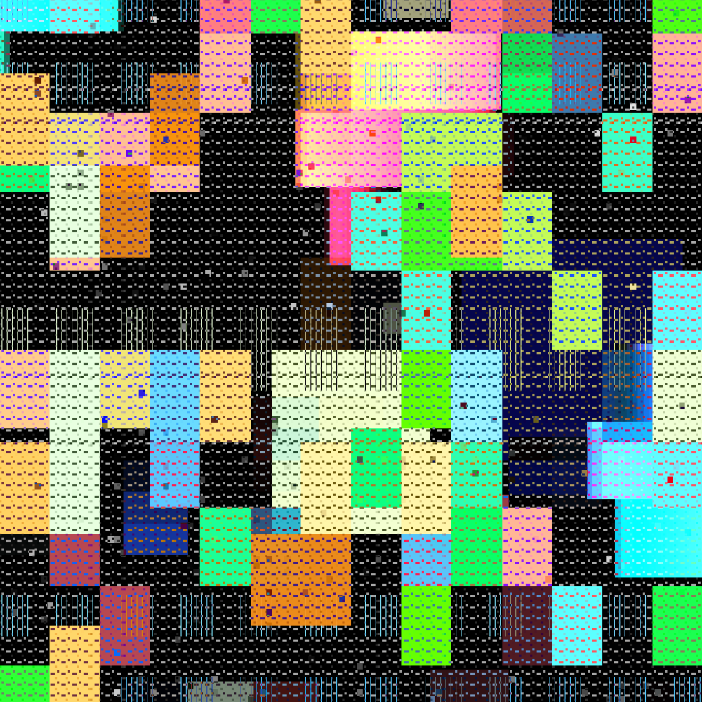 A Pixelated Dream Accumulations #48