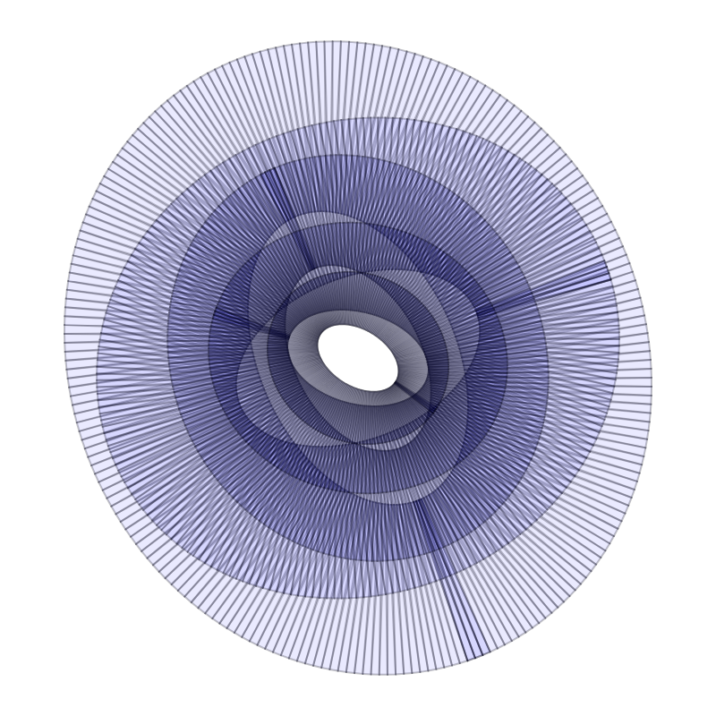 Moiré_Ellipses_Light #4