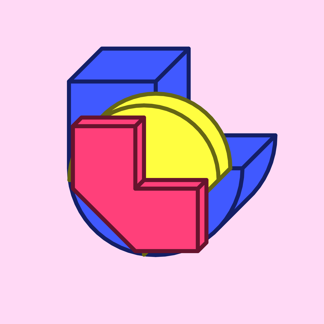 Calm shapes #1521