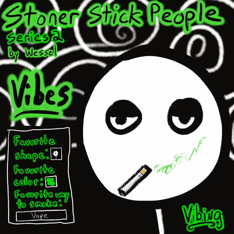 Stoner Stick People Series 2 #9