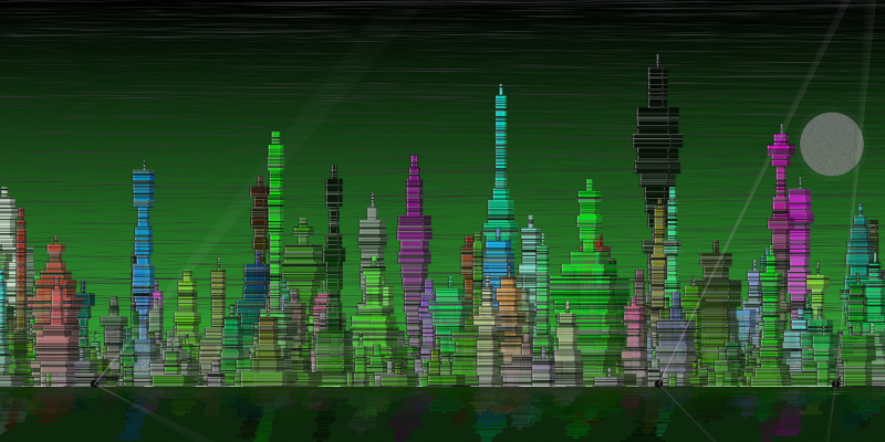 Fictional Cityscapes #88