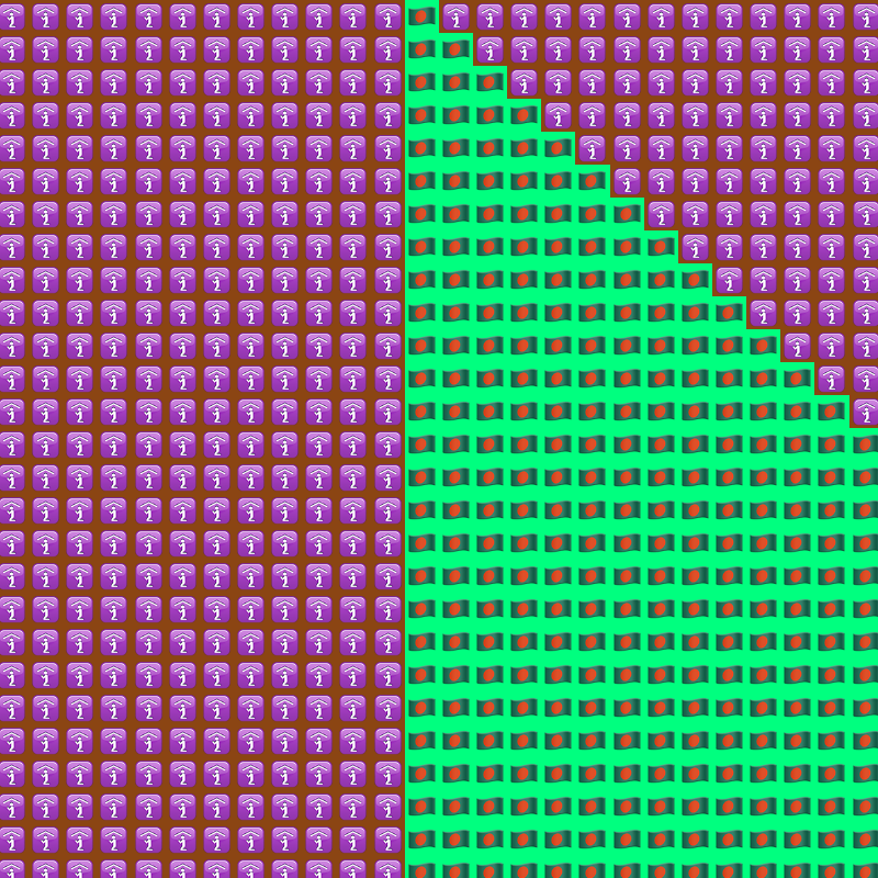Elementary Cellular Emoji Automata #930